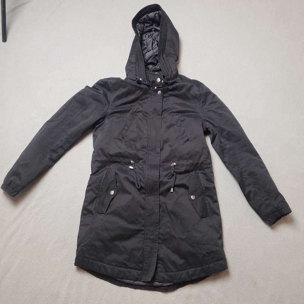 H&M | Divided | fall, winter, spring jacket black, size 8